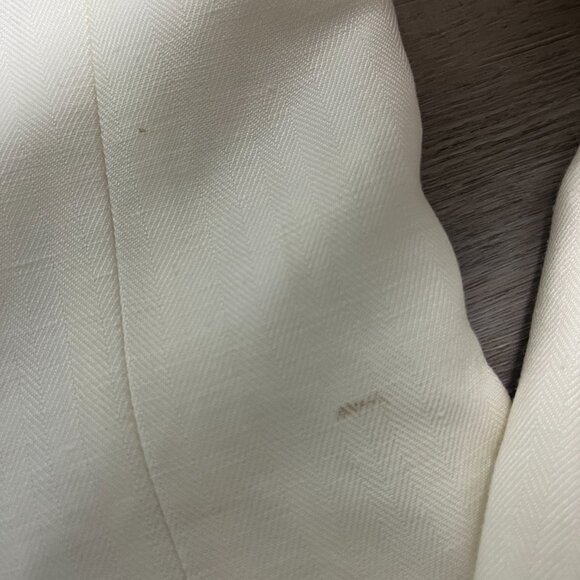 Alfani Mens Dinner Jacket Blazer Size Medium NWT White Wedding Season NWT - Picture 5 of 11